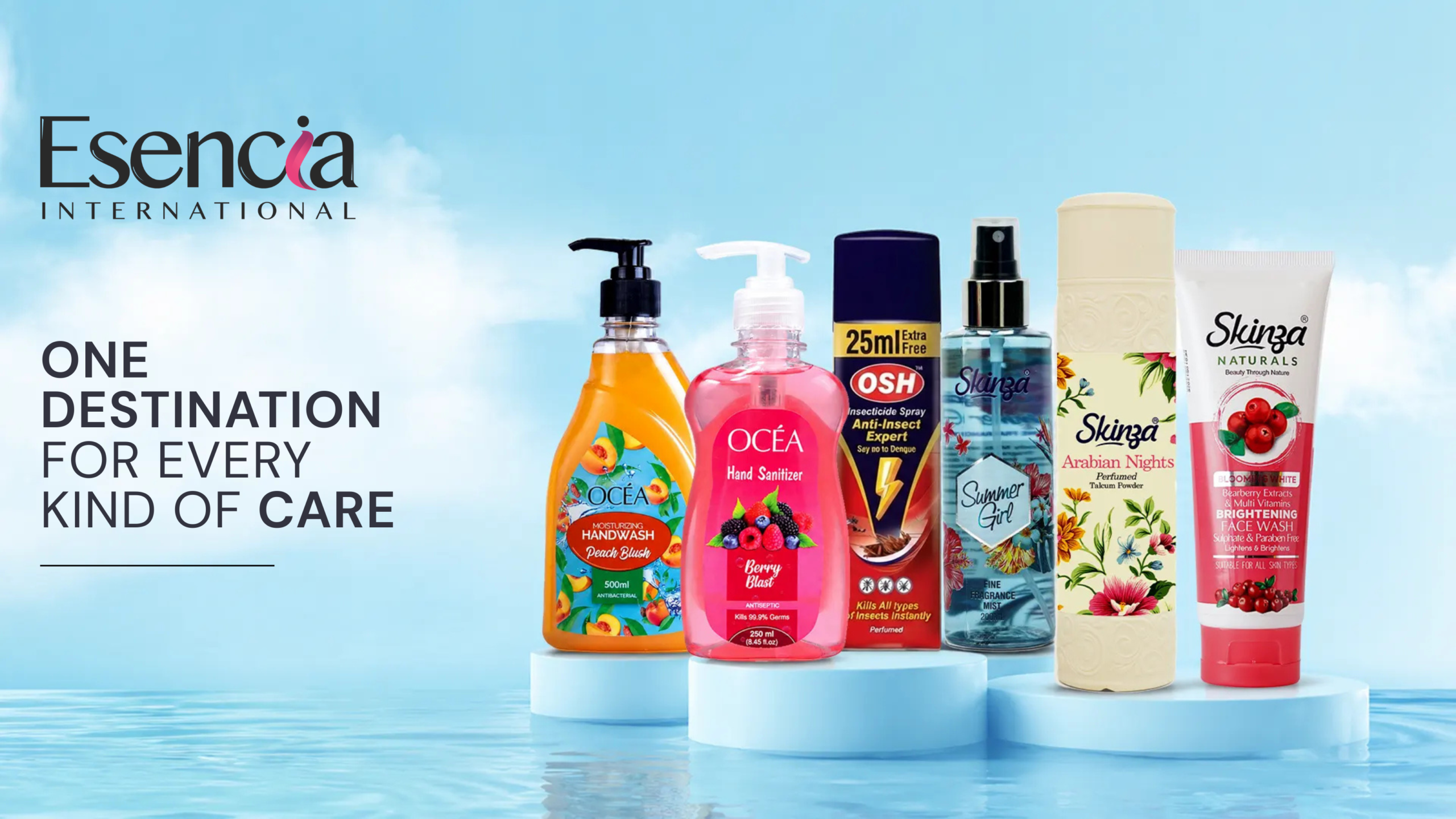 Esencia International personal care products