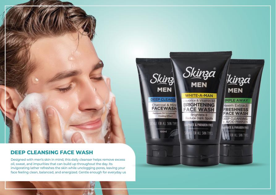 Skinza Men Face Wash
