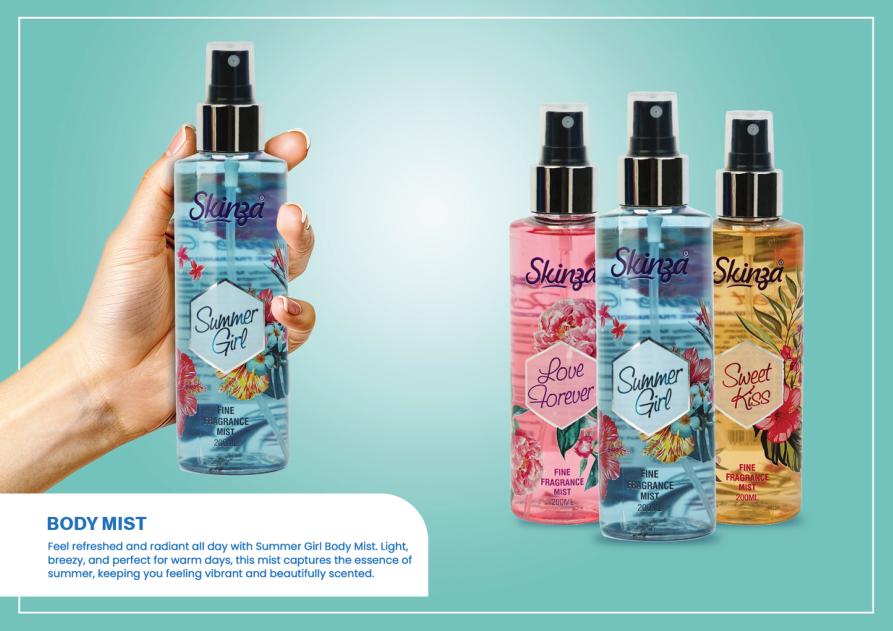 Perfumed Body Mists